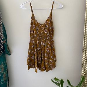 Adorable floral mini romper